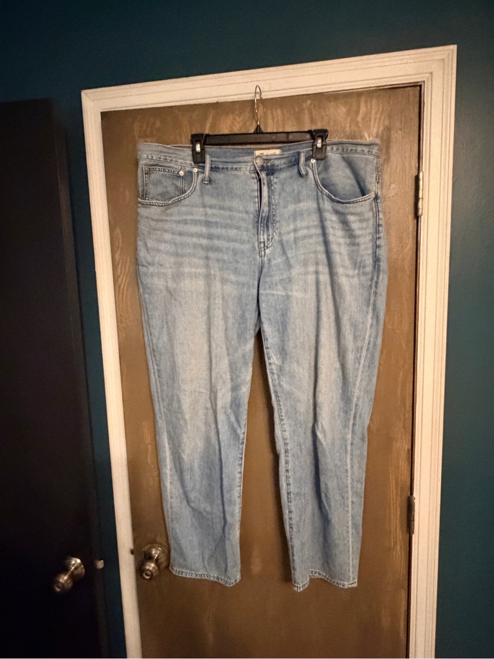 Madewell Light Blue Boyfriend Style Women's Jeans
